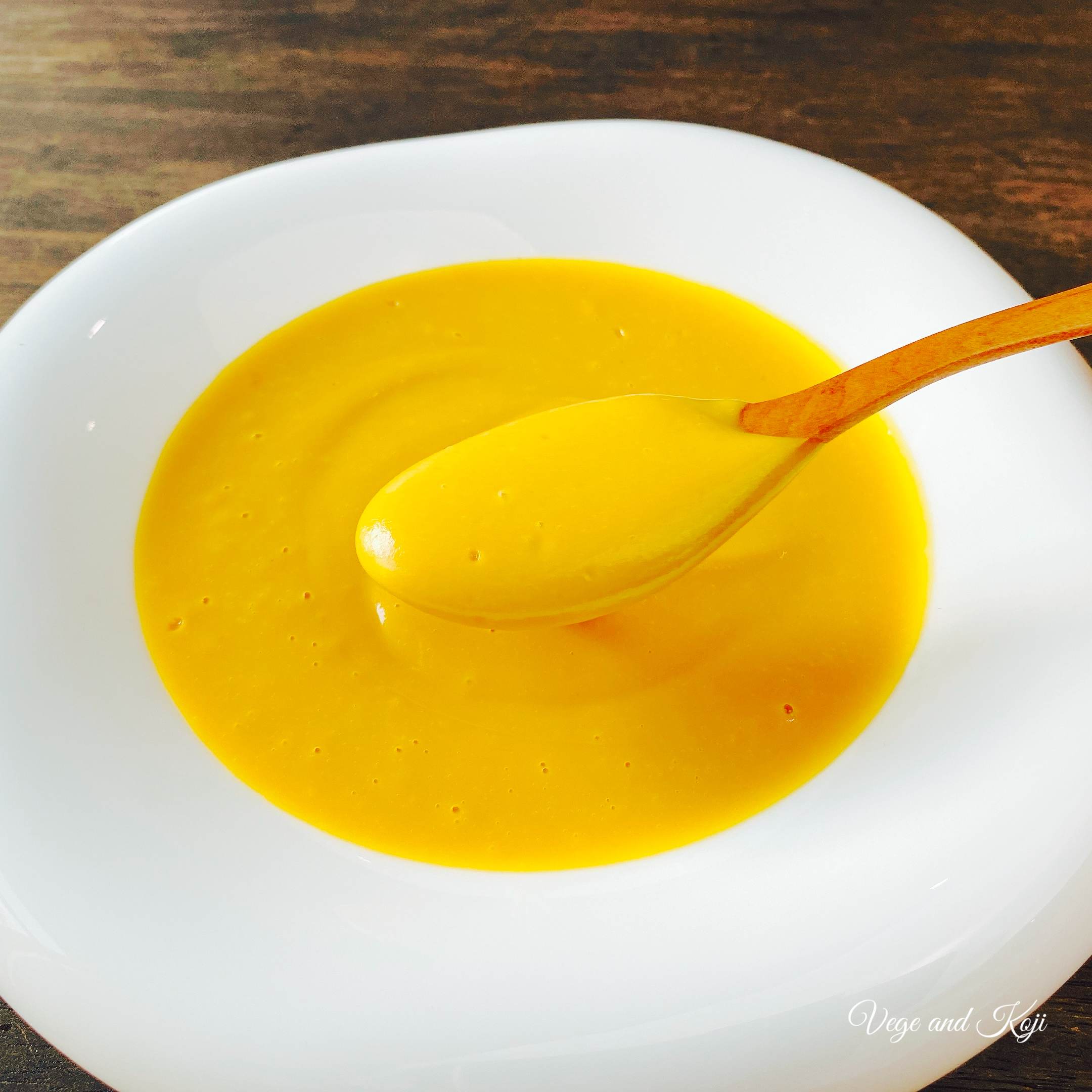 【Vegan Pumpkin Soup】